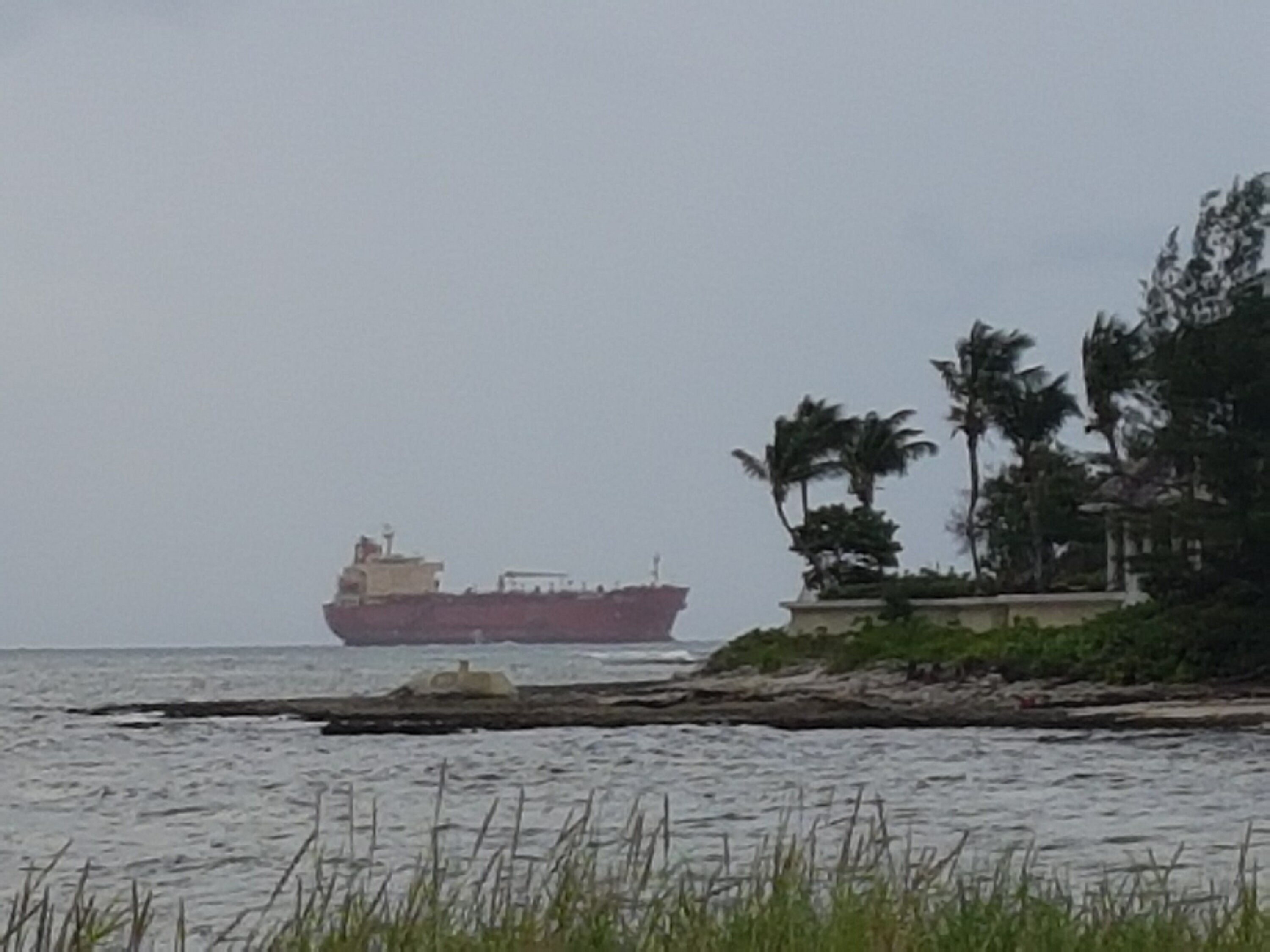 Ship coming in, taken on my lunch hour.